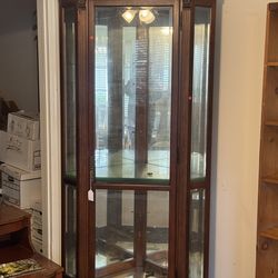 Embassy II Corner Curio Cabinet