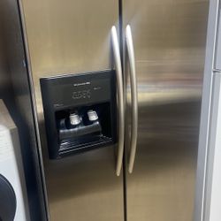 Kitchenaid  Refrigerator Side By Side Stainless 