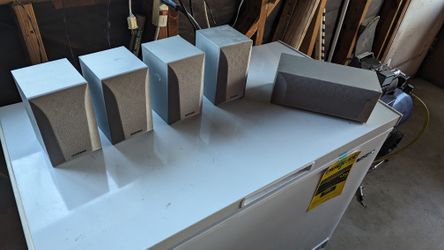 Onkyo 5 Channel surround speakers