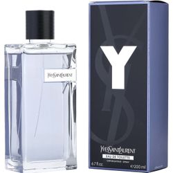 Authentic brand new YSL  YVES SAINT LAURENT Y Eau De Toilette, 6.7 OZ. Made for Men