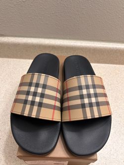 Burberry slides | Size 10 us men | Brand new