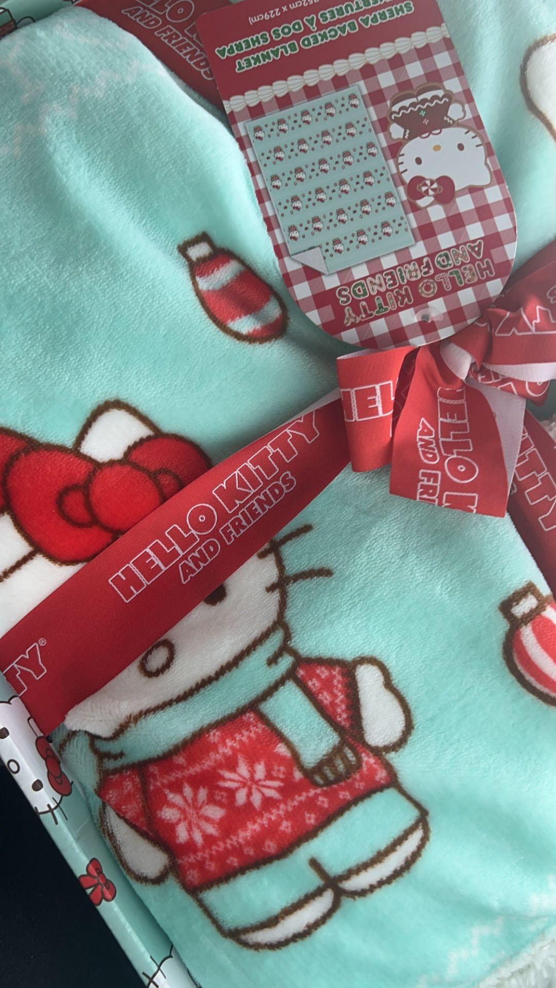 Hello Kitty Box Blanket