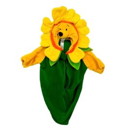 DISNEY STORE🍯BABY WINNIE THE POOH🍯FLOWER SUNFLOWER 🌻COSTUME SIZE 0-3M 🌟EUC🌟