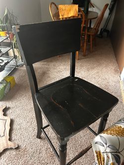 Stool with back