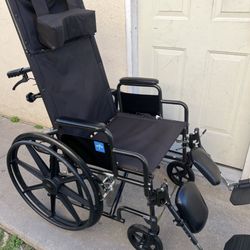 MEDLINE WHELLCHAIR RECLINING 