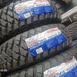 235/ 75/15_MT ATLANDER $480 NEW FOUR TIRES ALSO WE HAVE NEW TIRES ON ESPECIAL PRICES