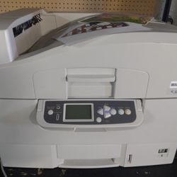 OKI PRO C9650 White Toner Laser Printer Color Transfer