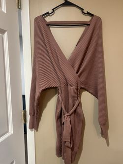 Maverick, The Collection Mauve Sweater Dress Size Small