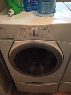 Washer and dryer