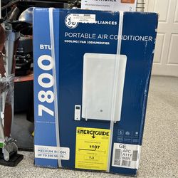 GE 7800  BTU  PORTABLE AIR CONDITIONER | FAN | DEHUMIDIFIER