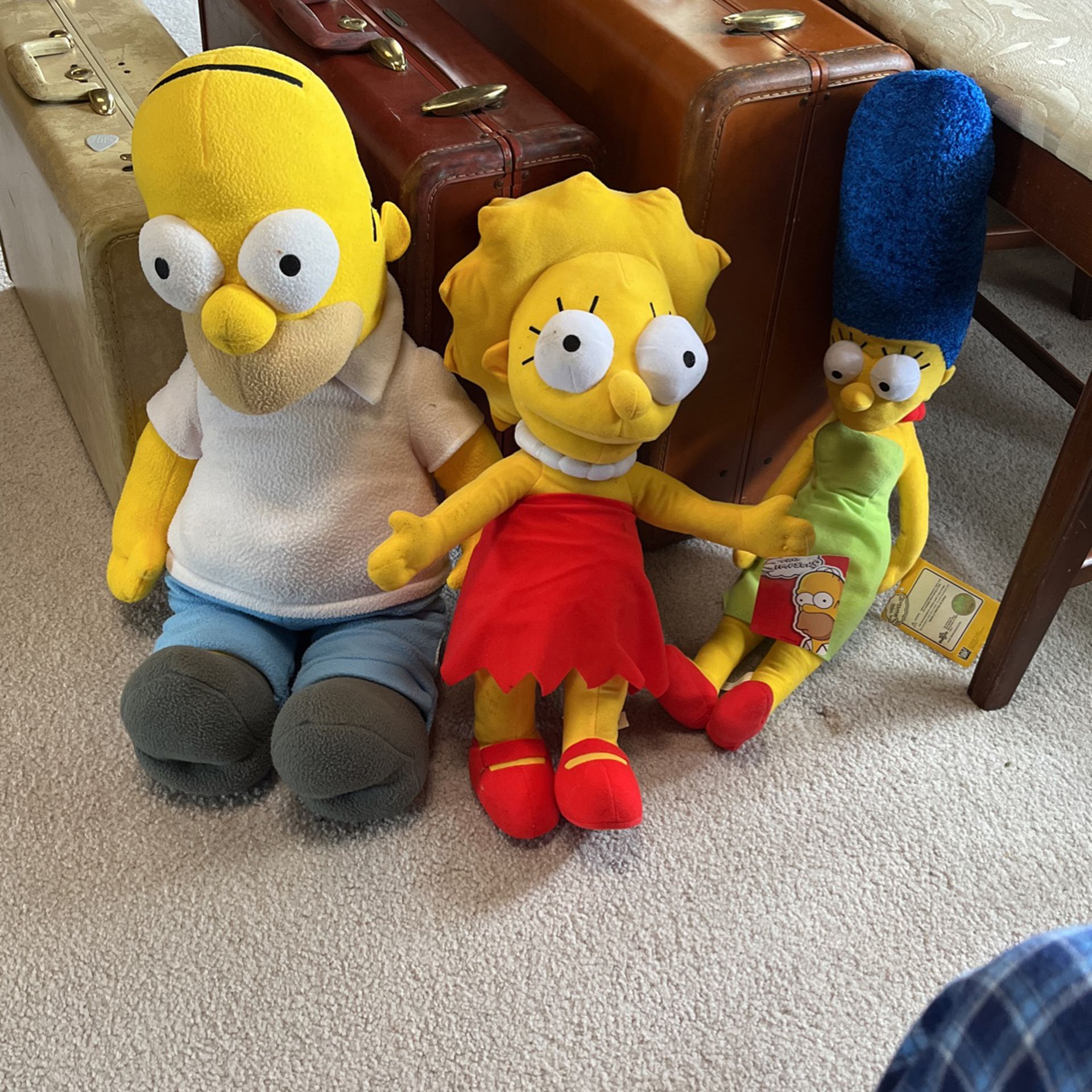 Simpsons Plush Set Of 3