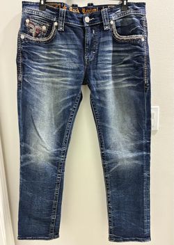 Rock revival men jeans