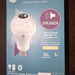 LED Bulb Bluetooth Speaker