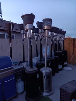 Outdoor Heaters Good Condition 