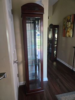 2 Curio Cabinets
