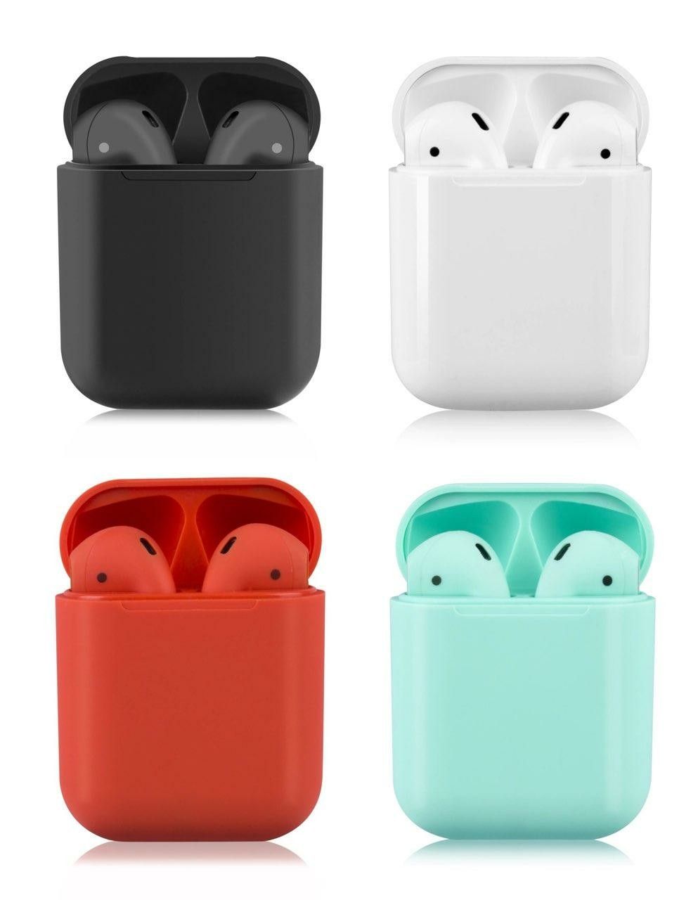 i88 Wireless Bluetooth Earphones Earbuds For Apple iPhone,Android With Charging Box 5 Different Colors WHITE/BLACK/RED/GREEN /GRAY