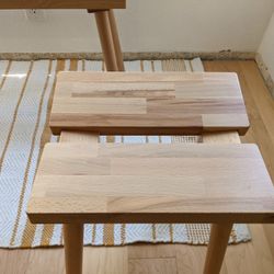 IKEA Wood Ypperlig Stool. for Sale in San Diego CA OfferUp