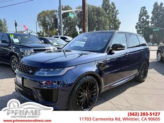 2019 Land Rover Range Rover Sport