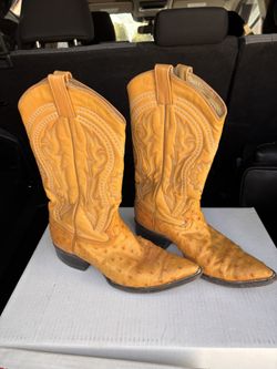 Ostrich Boots
