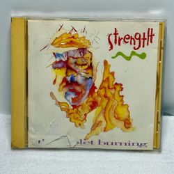 The Violet Burning Strength CD 1992 Bluestone FLD9354 OOP Christian Alt Rock