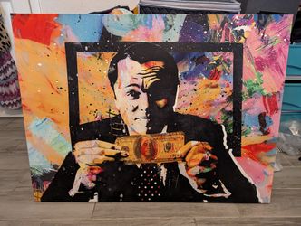 Wolf of Wall Street (Canvas Wall Art)