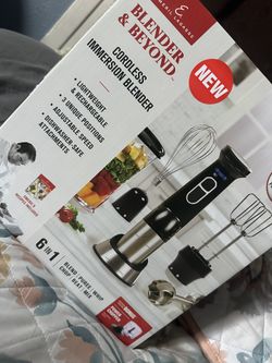 New Immersion Blender 