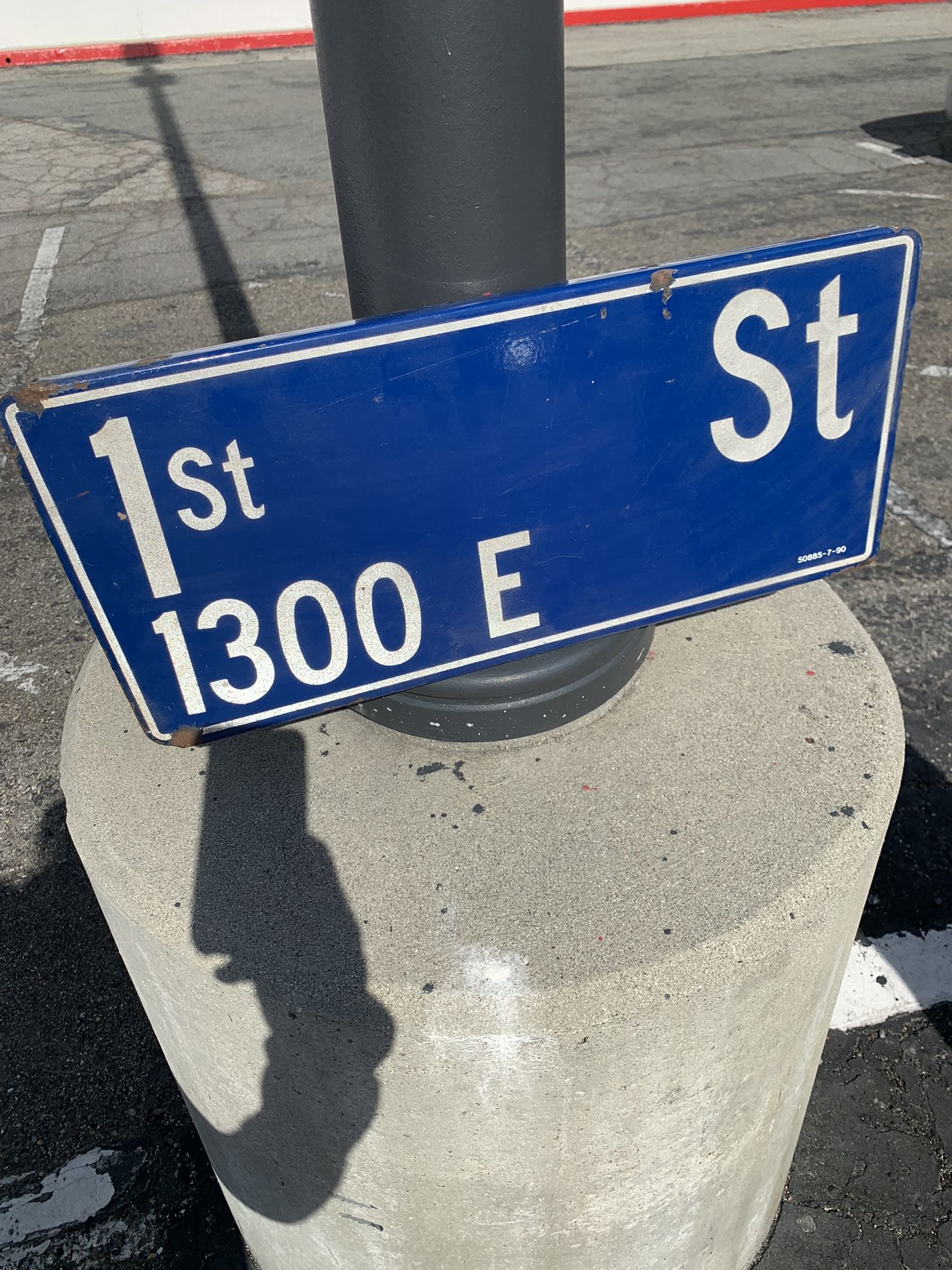 Double Sided Metal Street Sign
