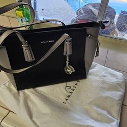 Michael Kors Handbag In Blue/Gray / REAL