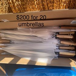 Rain Or Shine - Wedding Umbrellas 