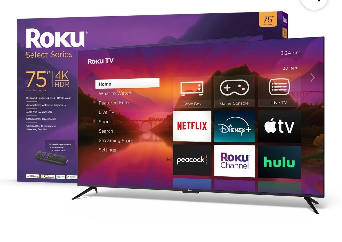 Roku TV 75”