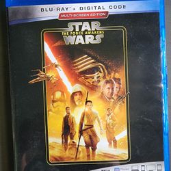 Star Wars The Force Awakens Blu Ray (Digital Code Not Included)
