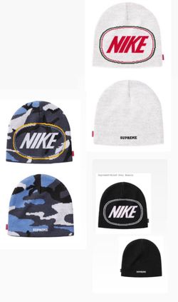 Supreme FW26’ week 6 Supreme®/Nike® Oval Beanie Black, white, Blue