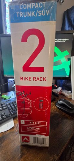 Allen compact Trunk/SUV 2 bike carrier *New in Box