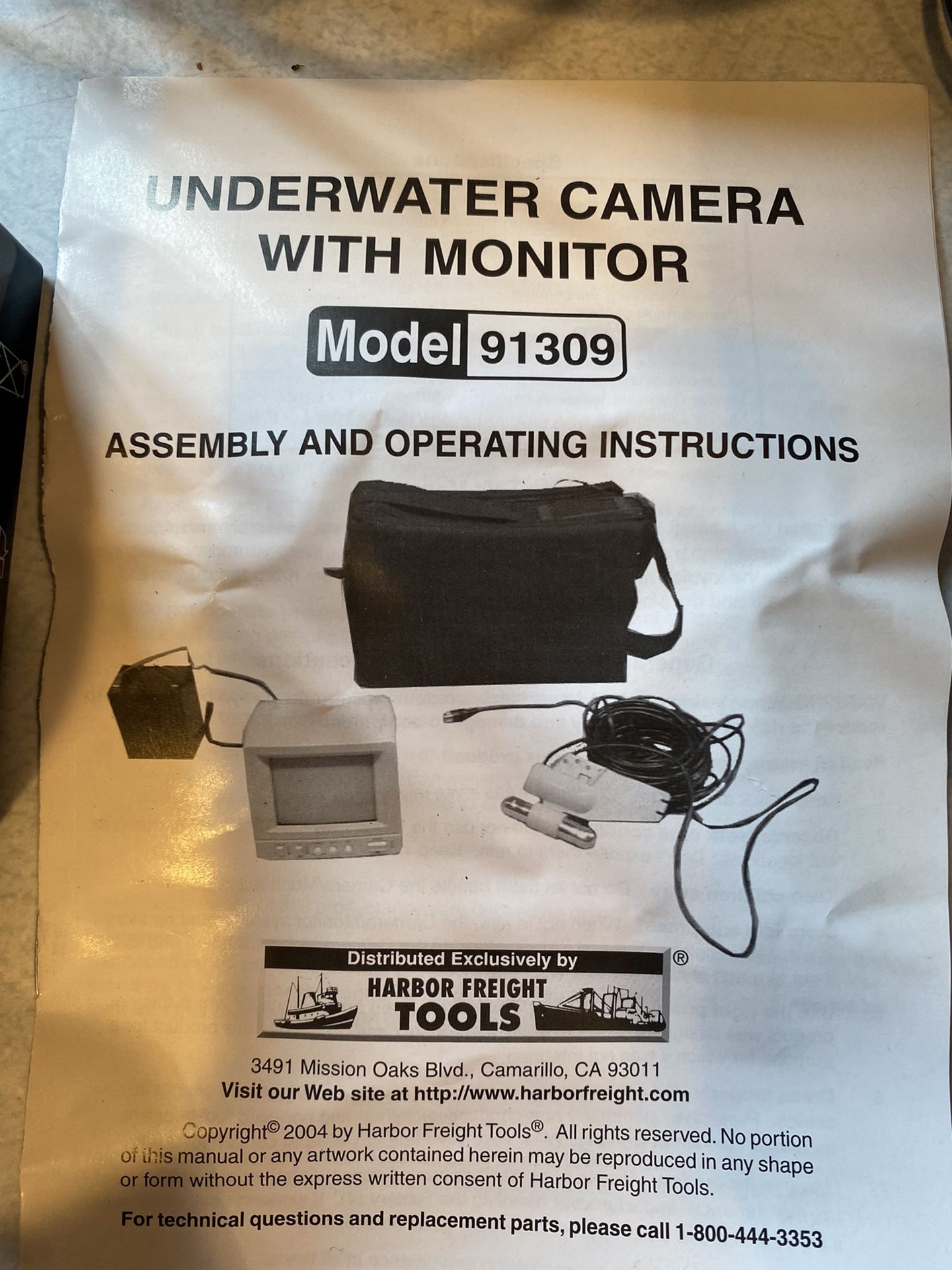 Underwater Camera With Monitor 