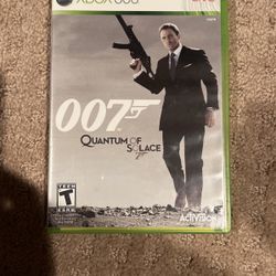 Xbox 360 Video Game 007 Quantum Of Solace