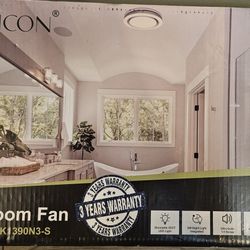 Bathroom Vent Fan With LED