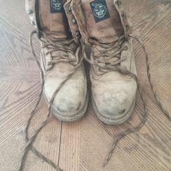 Georgia Boot Leather Boots, Size 12