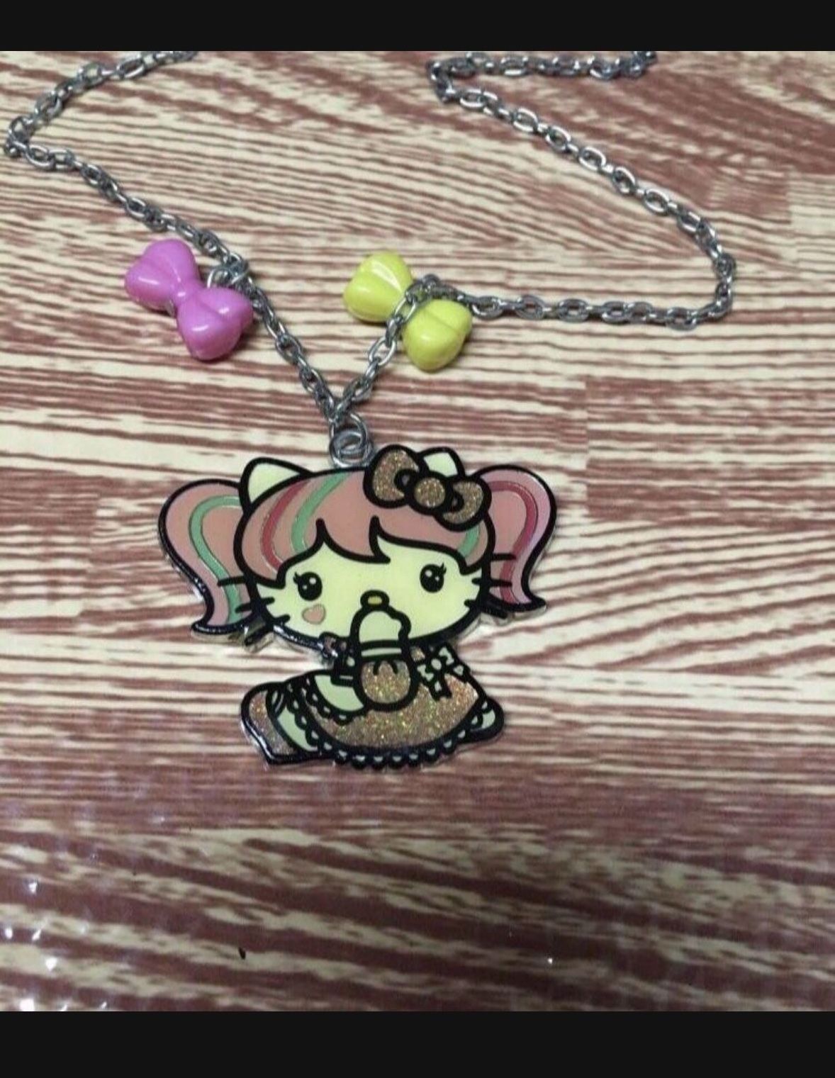 Loungefly Sanrio Hello Kitty Comic Con Charm Necklace New
