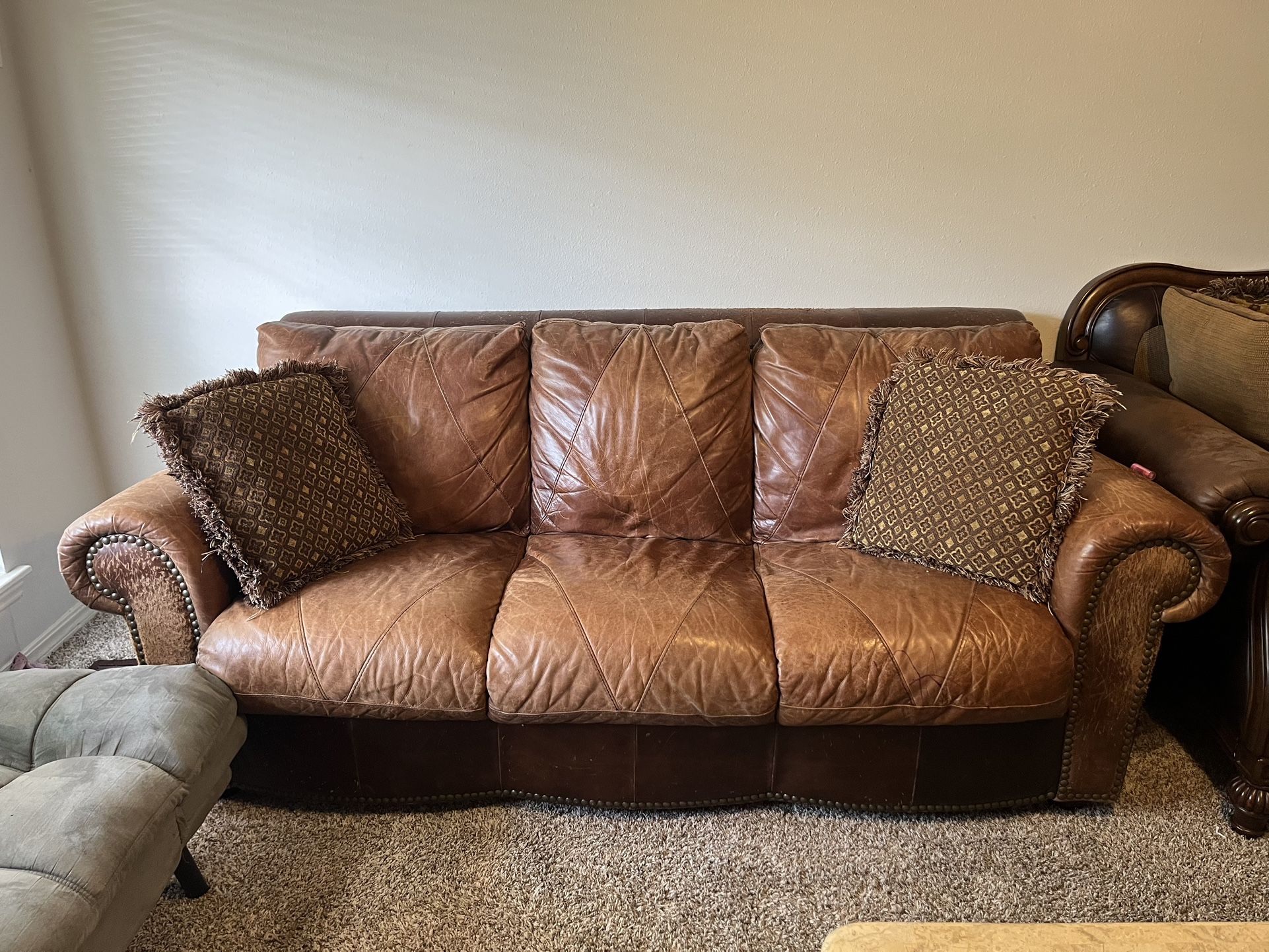 Leather Couch