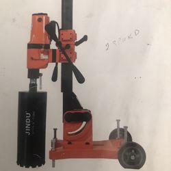 Used Large  Core  Drill Can Adjust To Drill At Angle  Hold Up To 10 Inch Bits $495 Reg $1195