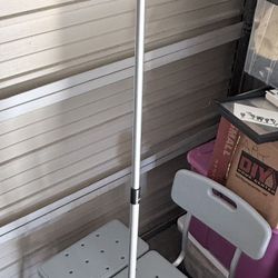 Shower Chair + IV Pole Medical Equipment – Used