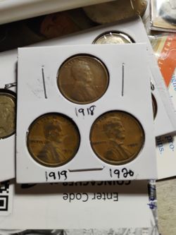 1(contact info removed) - 1920 Lincoln Cent For Sale