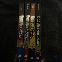 Dog man books 4 for $20. each for $5