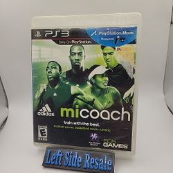miCoach (Sony PlayStation 3, 2012, PS3) - CIB -