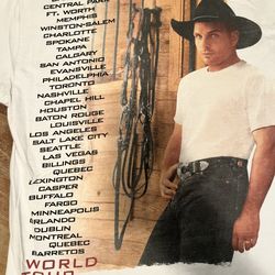 Vintage 1998 Garth Brooks Concert T Shirt