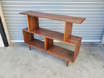 Walnut bookcase