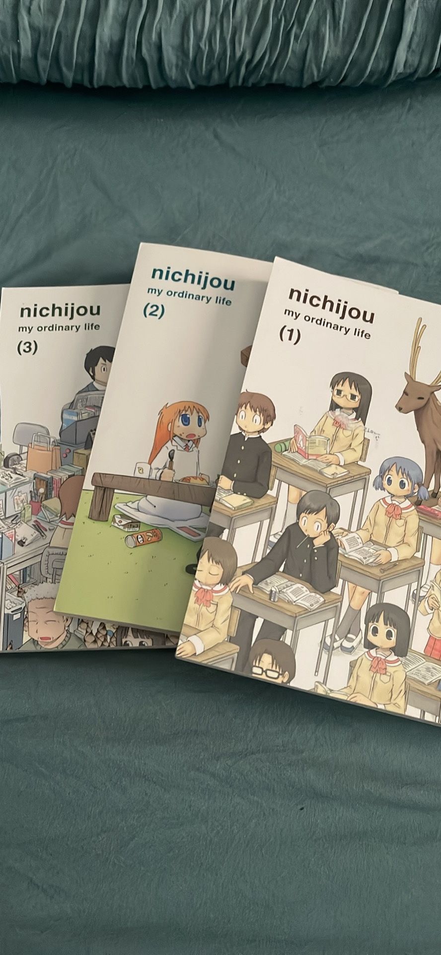 Nichijou Manga Books 1-3