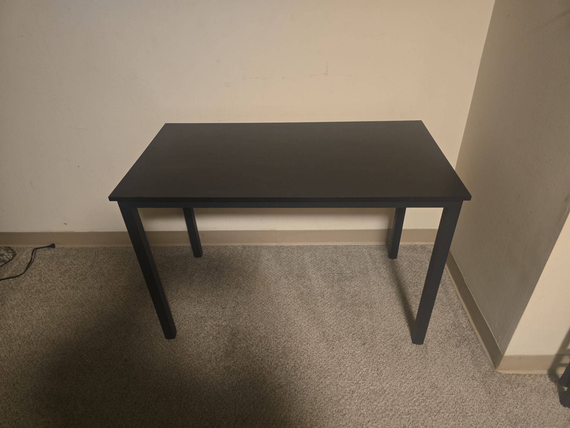 Dinner table with benches