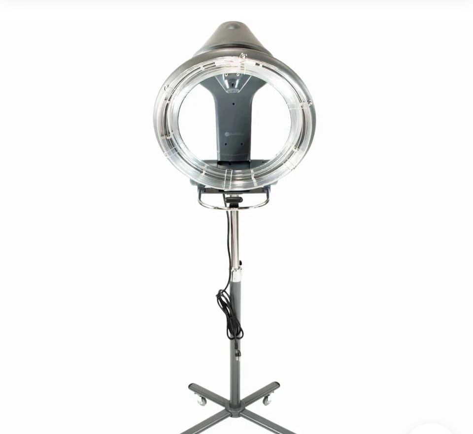 Futura Orbiting Halo Hair Color Processor & Dryer accelerator with/Rolling Base