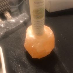 Himalayan salt candle holders $9 each